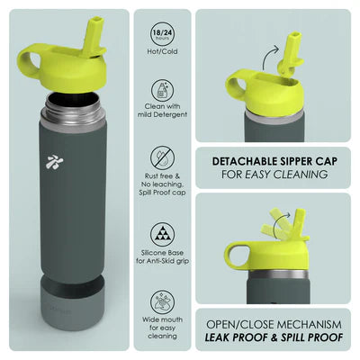 GenFlask Insulated Water Bottle 20oz — Olive Hill