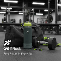 GenFlask Insulated Water Bottle 20oz — Olive Hill